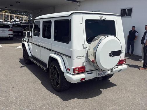Polar White 2017 Mercedes-Benz AMG G 63 Base