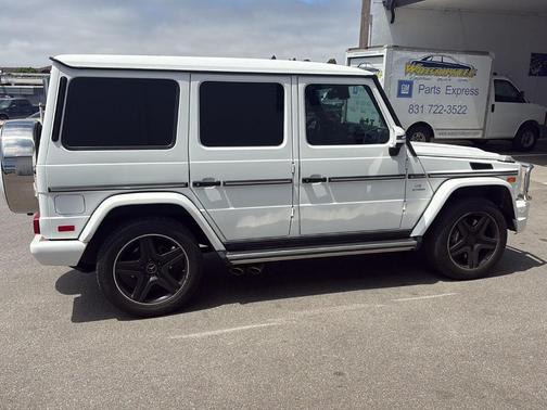 Polar White 2017 Mercedes-Benz AMG G 63 Base