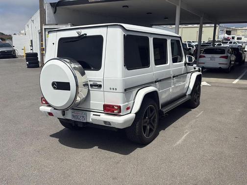 Polar White 2017 Mercedes-Benz AMG G 63 Base