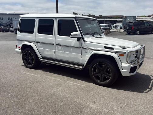 Polar White 2017 Mercedes-Benz AMG G 63 Base