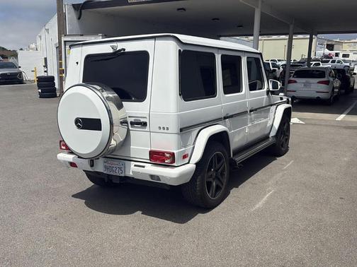 Polar White 2017 Mercedes-Benz AMG G 63 Base