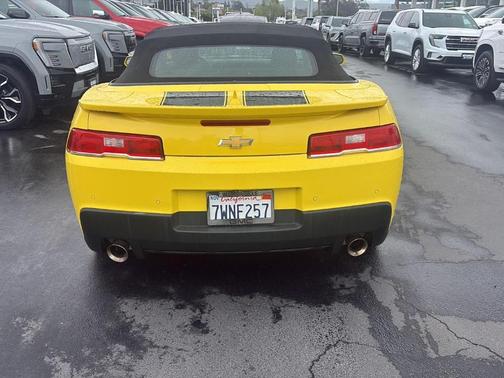 Bright Yellow 2015 Chevrolet Camaro 1LT