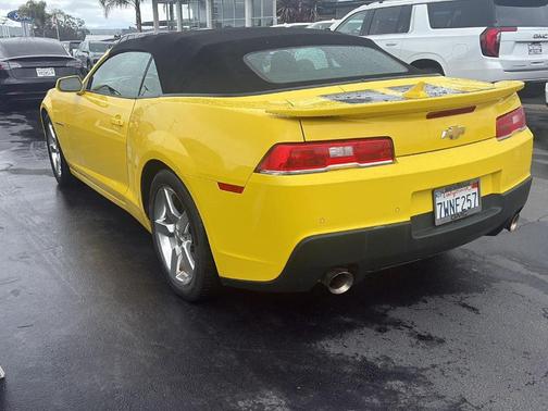 Bright Yellow 2015 Chevrolet Camaro 1LT
