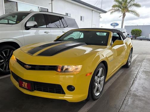 Bright Yellow 2015 Chevrolet Camaro 1LT