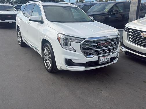 Summit White 2023 GMC Terrain Denali