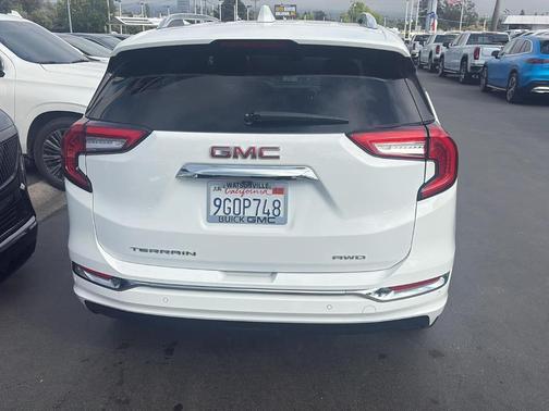 Summit White 2023 GMC Terrain Denali