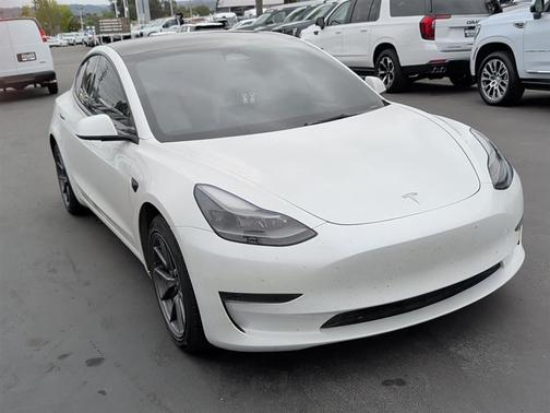 Pearl White Multi 2022 Tesla Model 3 Base