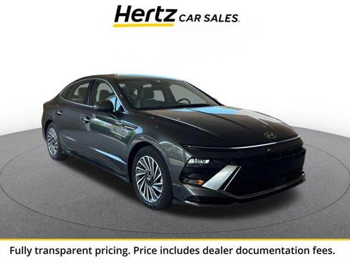 Portofino Gray 2025 Hyundai SONATA Hybrid SE