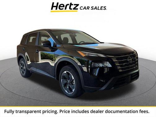 Super Black 2025 Nissan Rogue SV