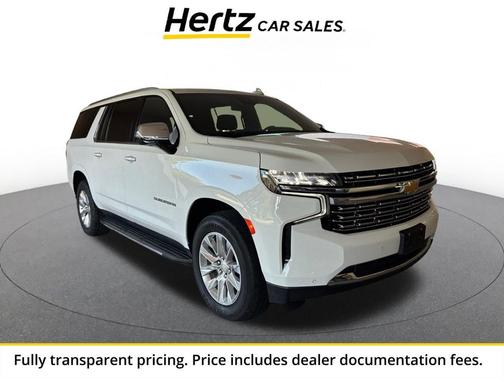 Summit White 2023 Chevrolet Suburban Premier