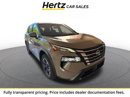 Baja Storm Metallic 2025 Nissan Rogue SV