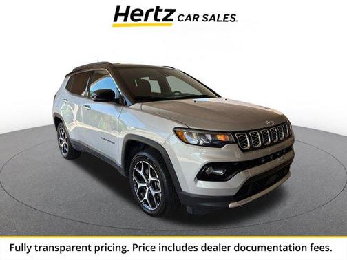 Silver Zynith Metallic Clearcoat 2025 Jeep Compass Limited