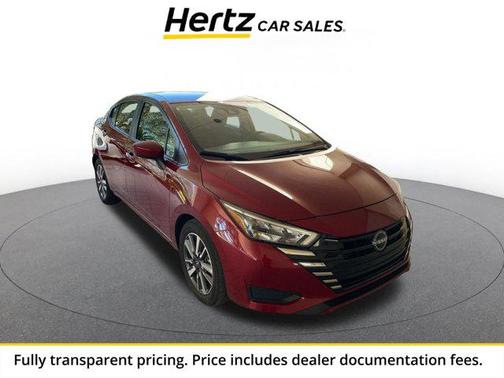 Scarlet Ember Tintcoat 2025 Nissan Versa 1.6 SV