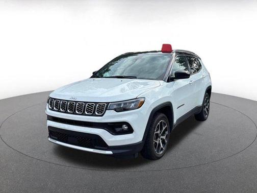 Bright White Clearcoat 2025 Jeep Compass Limited