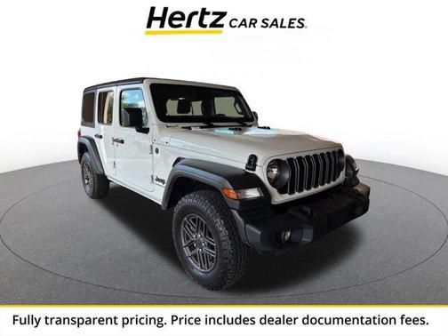 Bright White Clearcoat 2025 Jeep Wrangler Sport S