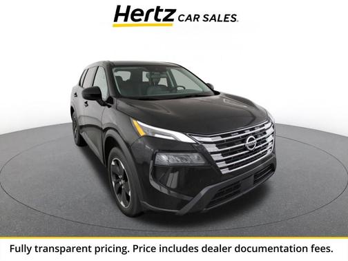 Super Black 2025 Nissan Rogue SV
