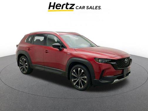 Soul Red Crystal Metallic 2025 Mazda CX-50 Hybrid Premium Plus Package