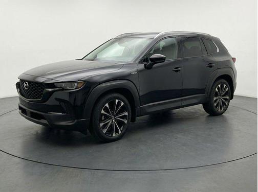 Jet Black Mica 2025 Mazda CX-50 Hybrid Premium Plus Package