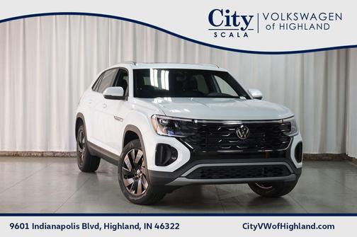 opal white pearl 2026 Volkswagen Atlas Cross Sport 2.0T SE w/Technology 4MOTION
