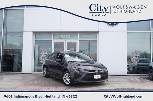 Black Sand Pearl 2022 Toyota Corolla LE