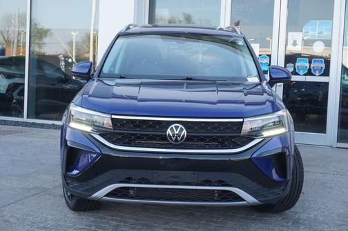 Blue Metallic 2023 Volkswagen Taos 1.5T SE