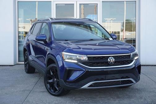 Blue Metallic 2023 Volkswagen Taos 1.5T SE