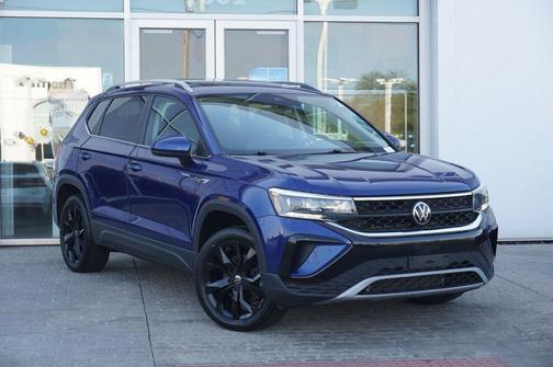 Blue Metallic 2023 Volkswagen Taos 1.5T SE