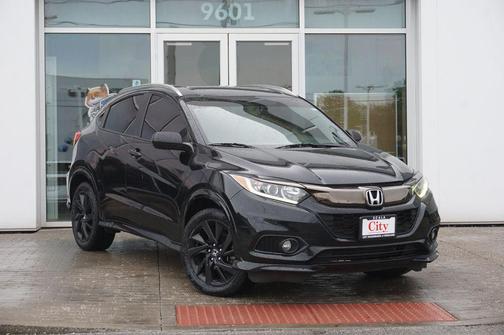 Crystal Black Pearl 2021 Honda HR-V AWD Sport