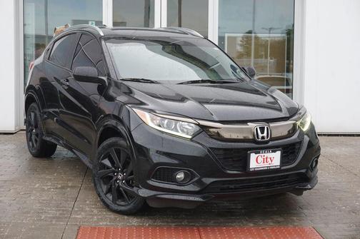 Crystal Black Pearl 2021 Honda HR-V AWD Sport