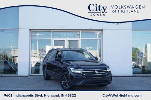 Deep Black 2024 Volkswagen Tiguan 2.0T SE 4MOTION