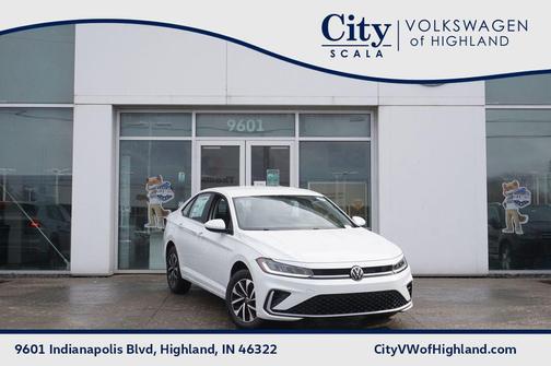 Pure White 2026 Volkswagen Jetta 1.4T S