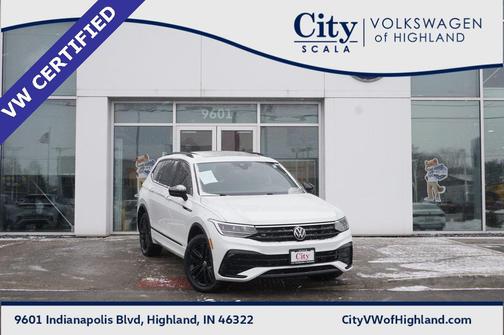 2022 Volkswagen Tiguan 2.0T SE R-Line Black 4MOTION