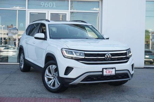 Pure White 2023 Volkswagen Atlas 3.6L SE w/Technology