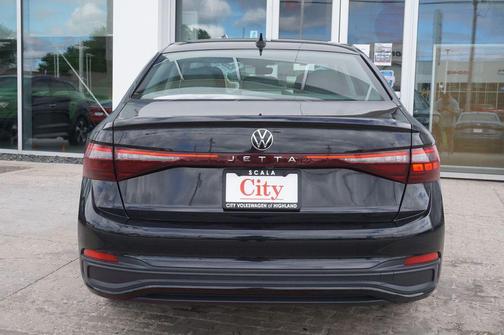 Deep Black 2025 Volkswagen Jetta 1.5T S