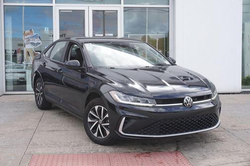 Deep Black 2025 Volkswagen Jetta 1.5T S