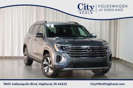 Platinum Gray Metallic 2025 Volkswagen Atlas 2.0T SE