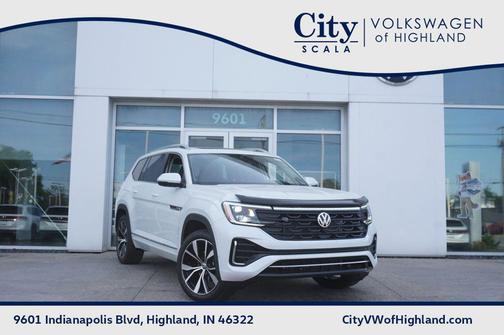 Opal White Pearl 2026 Volkswagen Atlas 2.0T SEL Premium R-Line 4MOTION