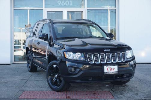 Black Clearcoat 2017 Jeep Compass Latitude