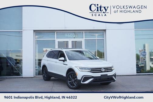 Opal White 2023 Volkswagen Tiguan 2.0T SE 4MOTION