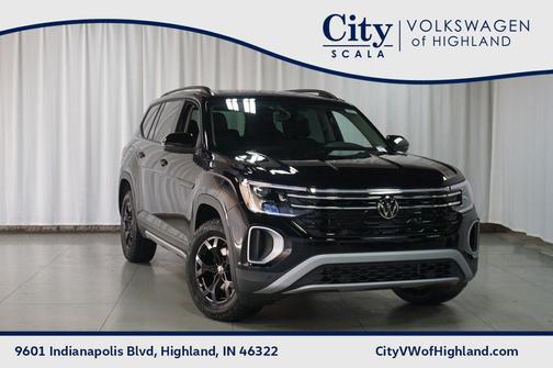 deep black pearl 2026 Volkswagen Atlas Peak Edition