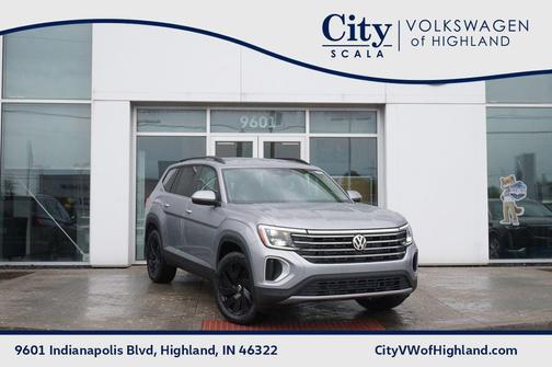 Silver Mist Metallic 2026 Volkswagen Atlas 2.0T SE w/Technology 4MOTION