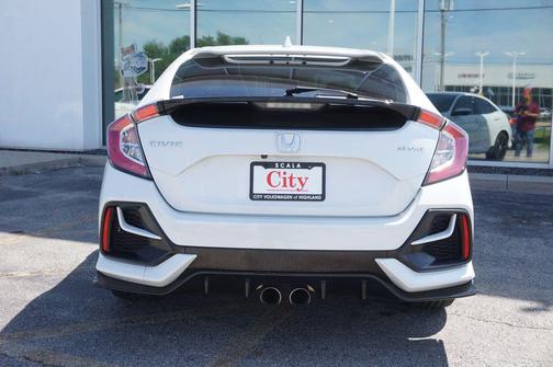 Platinum White Pearl 2021 Honda Civic Sport
