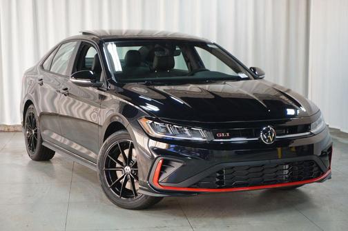 Deep Black Pearl 2026 Volkswagen Jetta GLI 2.0T Autobahn