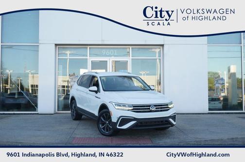 Pure White 2022 Volkswagen Tiguan 2.0T SE