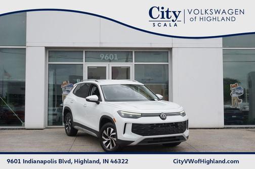 Pure White 2025 Volkswagen Tiguan 2.0T S 4MOTION