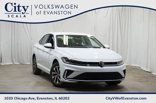 Pure White 2026 Volkswagen Jetta 1.5T S