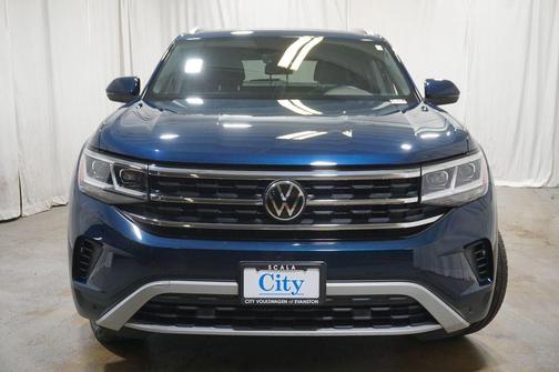 Tourmaline Blue Metallic 2023 Volkswagen Atlas Cross Sport 2.0T SE w/Technology 4MOTION