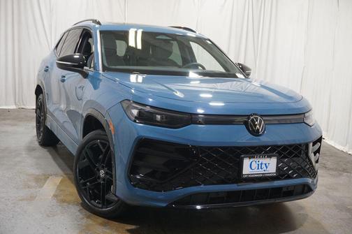 Monterey Blue Pearl 2025 Volkswagen Tiguan 2.0T SE R-Line Black 4MOTION
