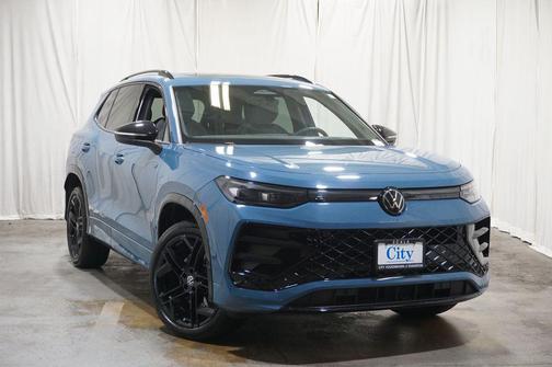 Monterey Blue Pearl 2025 Volkswagen Tiguan 2.0T SE R-Line Black 4MOTION