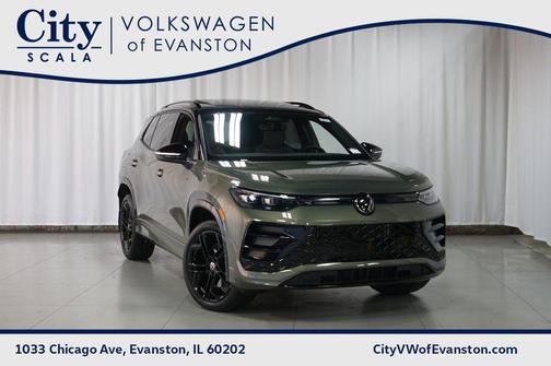 Green 2026 Volkswagen Tiguan 2.0T SE R-Line Black 4MOTION
